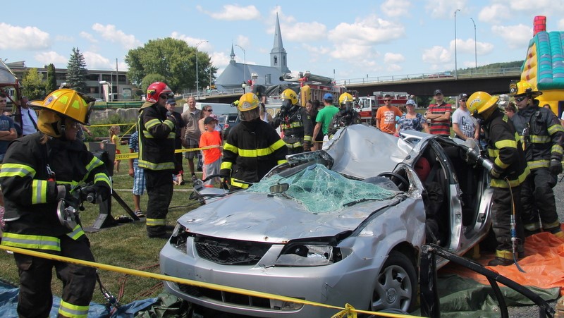Ça chauffe à Beauceville pour la foire en sécurité