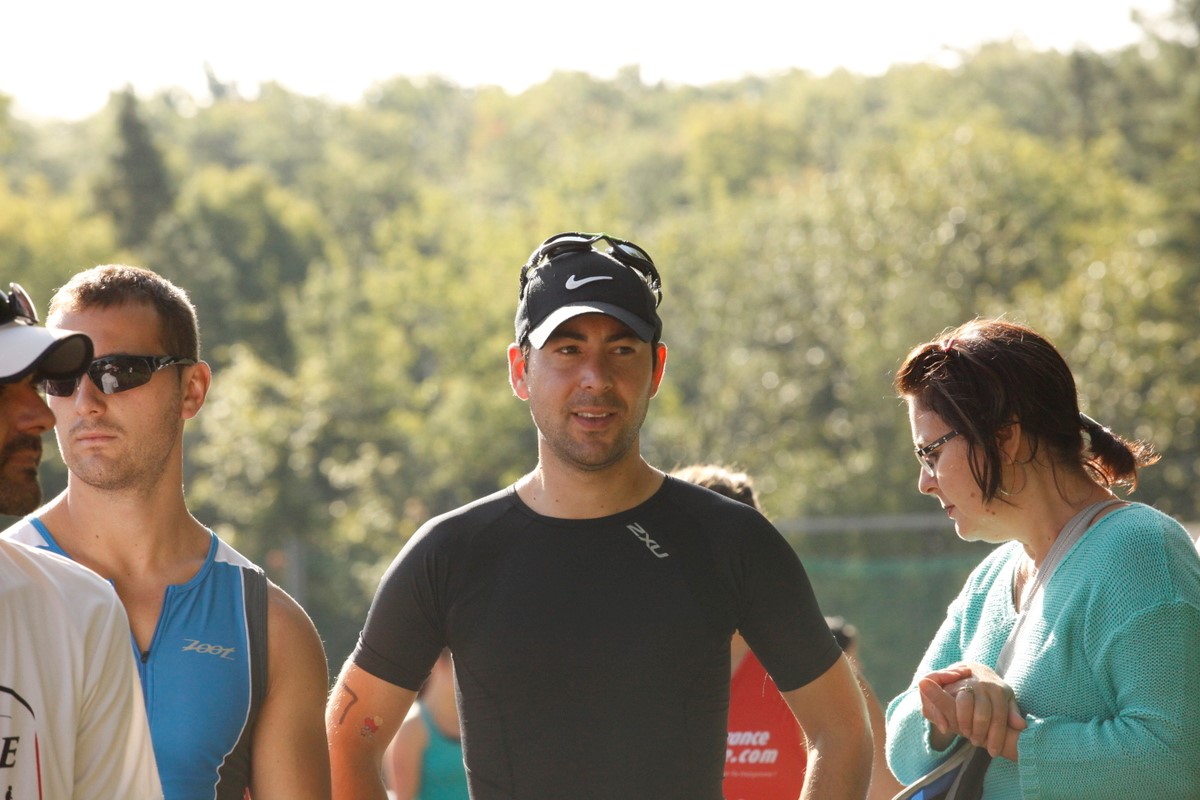 (299 photos) Plus de 150 braves pour le Premier Triathlon du Lac-Poulin