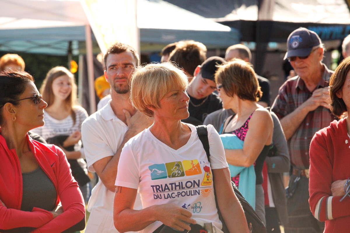 (299 photos) Plus de 150 braves pour le Premier Triathlon du Lac-Poulin
