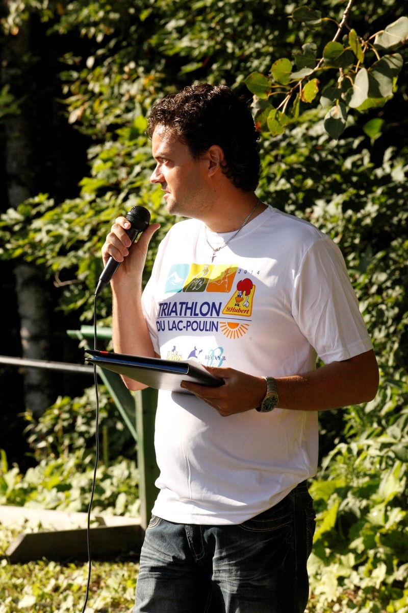 (299 photos) Plus de 150 braves pour le Premier Triathlon du Lac-Poulin