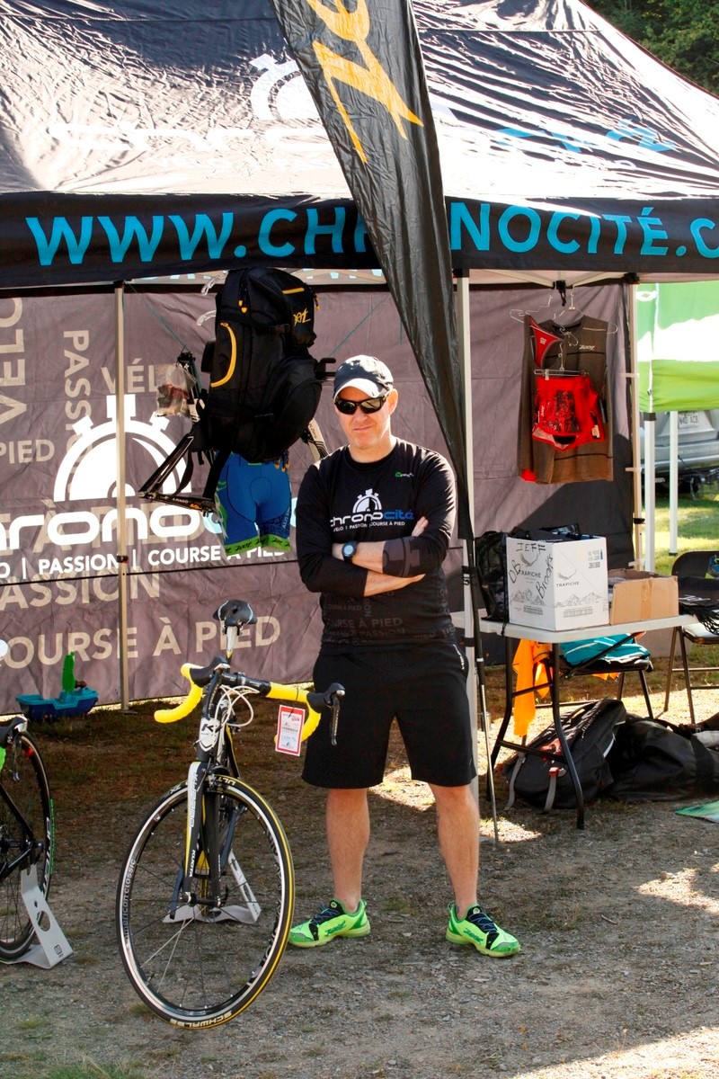 (299 photos) Plus de 150 braves pour le Premier Triathlon du Lac-Poulin