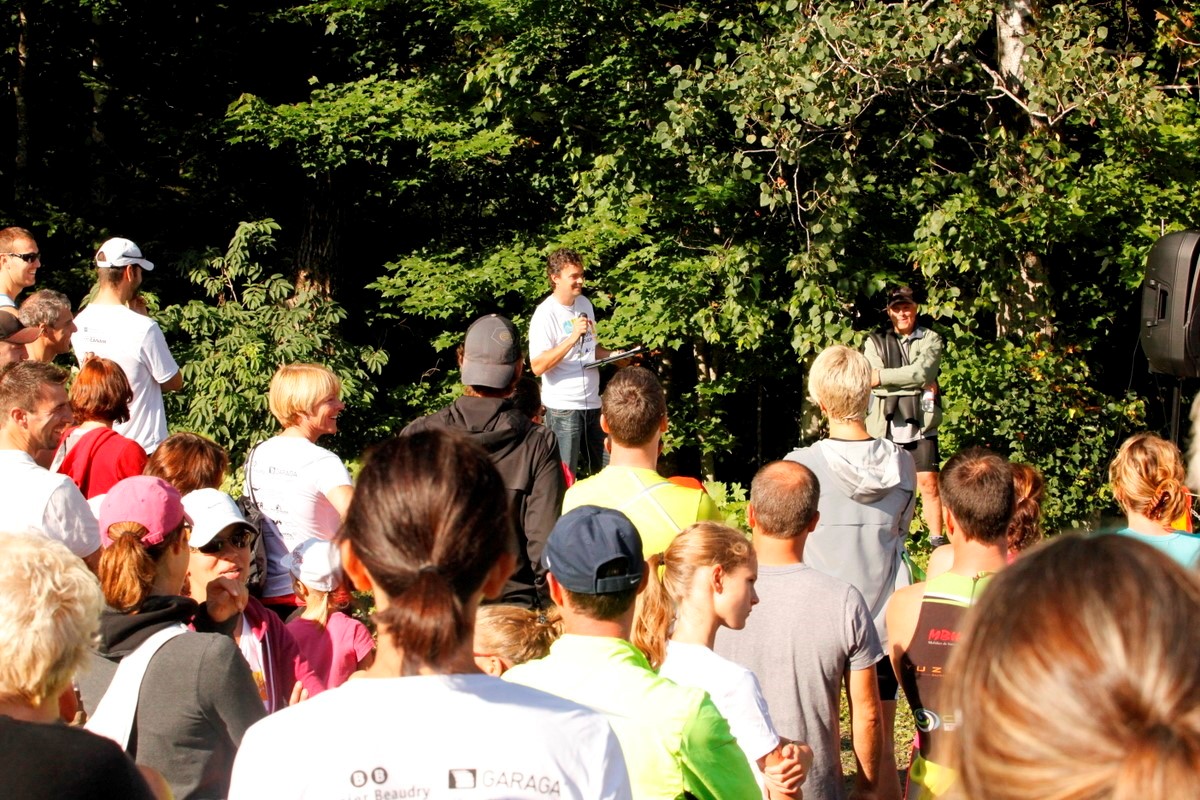 (299 photos) Plus de 150 braves pour le Premier Triathlon du Lac-Poulin