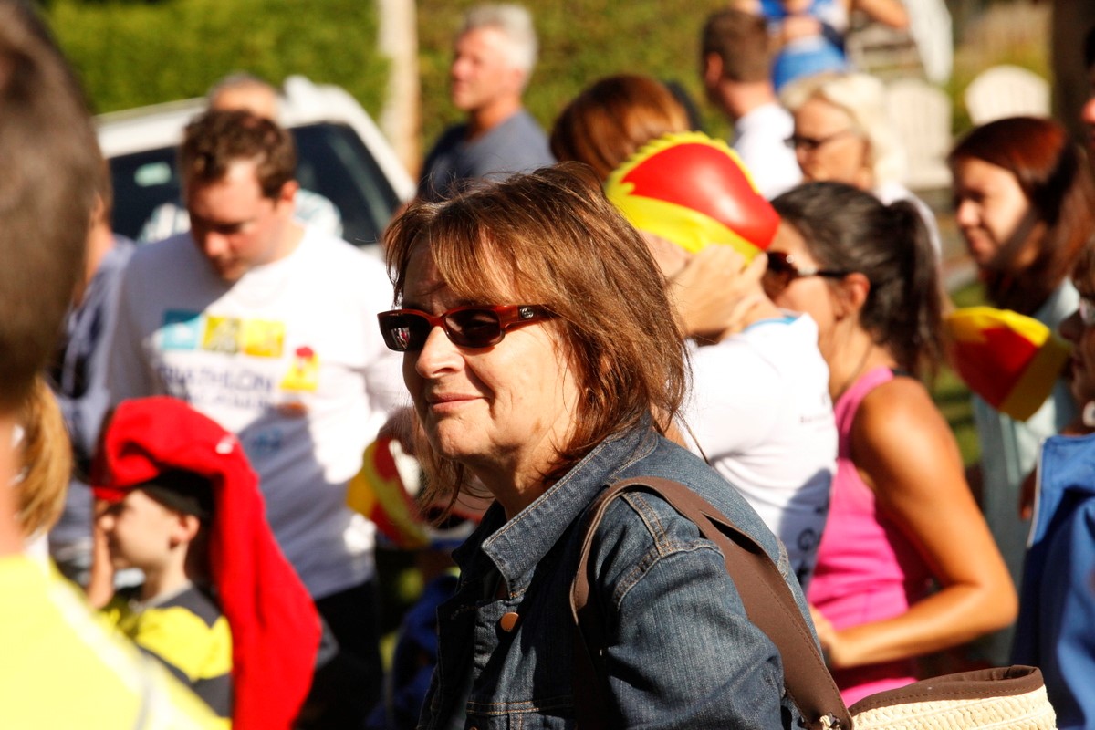 (299 photos) Plus de 150 braves pour le Premier Triathlon du Lac-Poulin