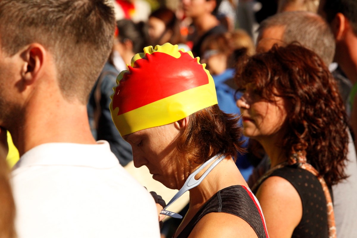 (299 photos) Plus de 150 braves pour le Premier Triathlon du Lac-Poulin
