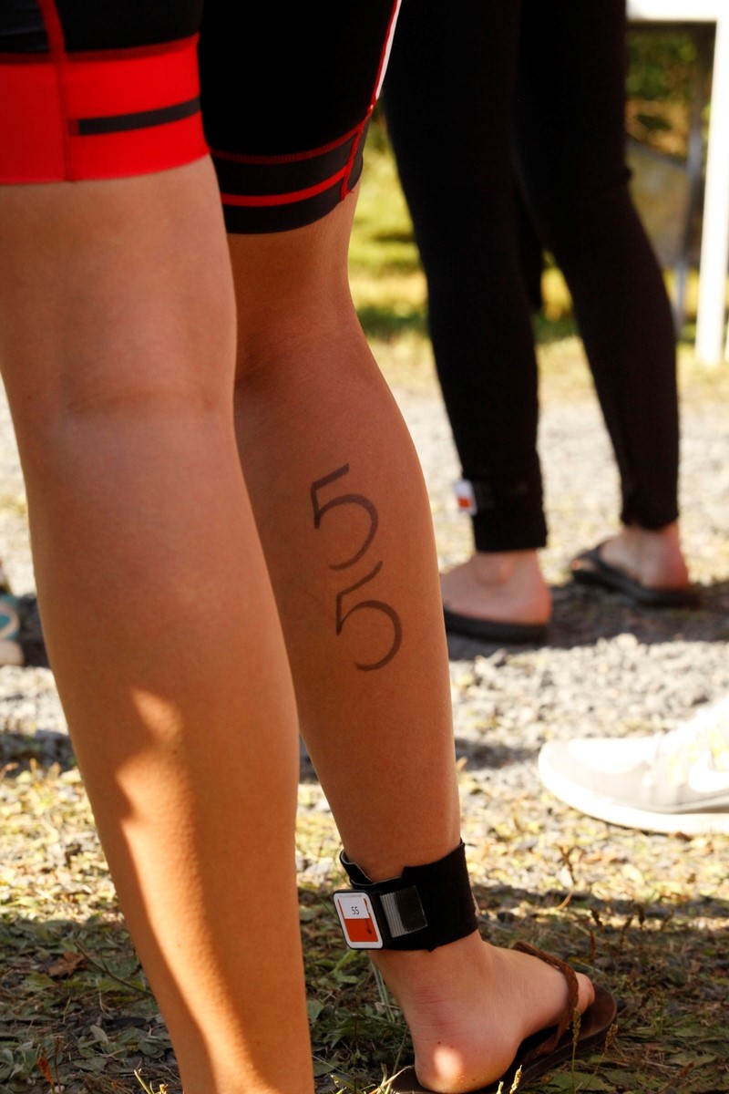 (299 photos) Plus de 150 braves pour le Premier Triathlon du Lac-Poulin