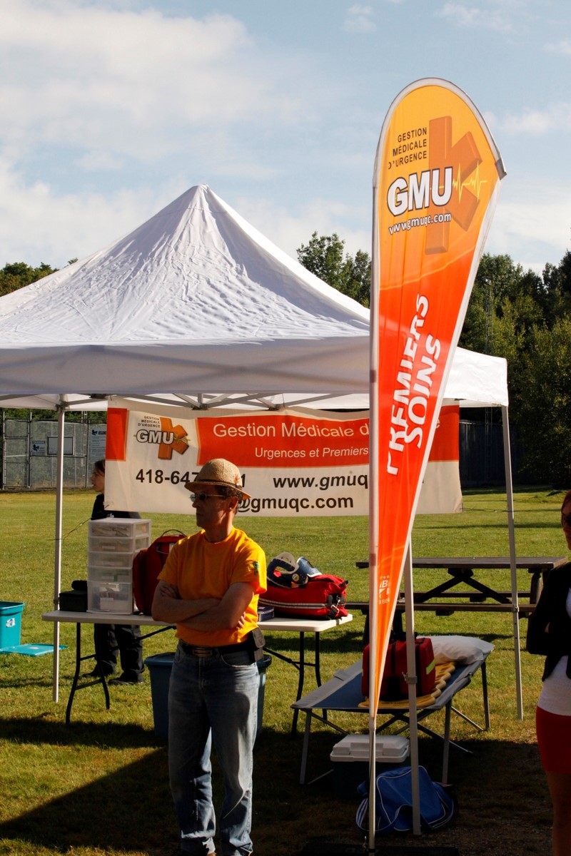 (299 photos) Plus de 150 braves pour le Premier Triathlon du Lac-Poulin