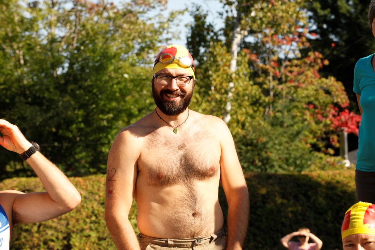 (299 photos) Plus de 150 braves pour le Premier Triathlon du Lac-Poulin