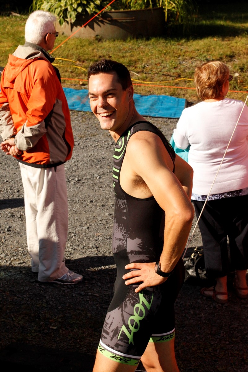 (299 photos) Plus de 150 braves pour le Premier Triathlon du Lac-Poulin