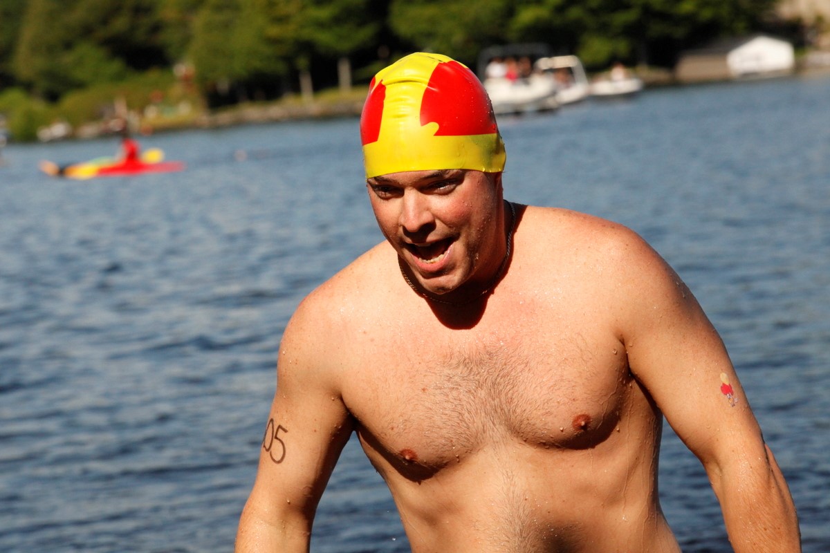 (299 photos) Plus de 150 braves pour le Premier Triathlon du Lac-Poulin