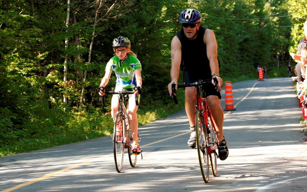 (299 photos) Plus de 150 braves pour le Premier Triathlon du Lac-Poulin