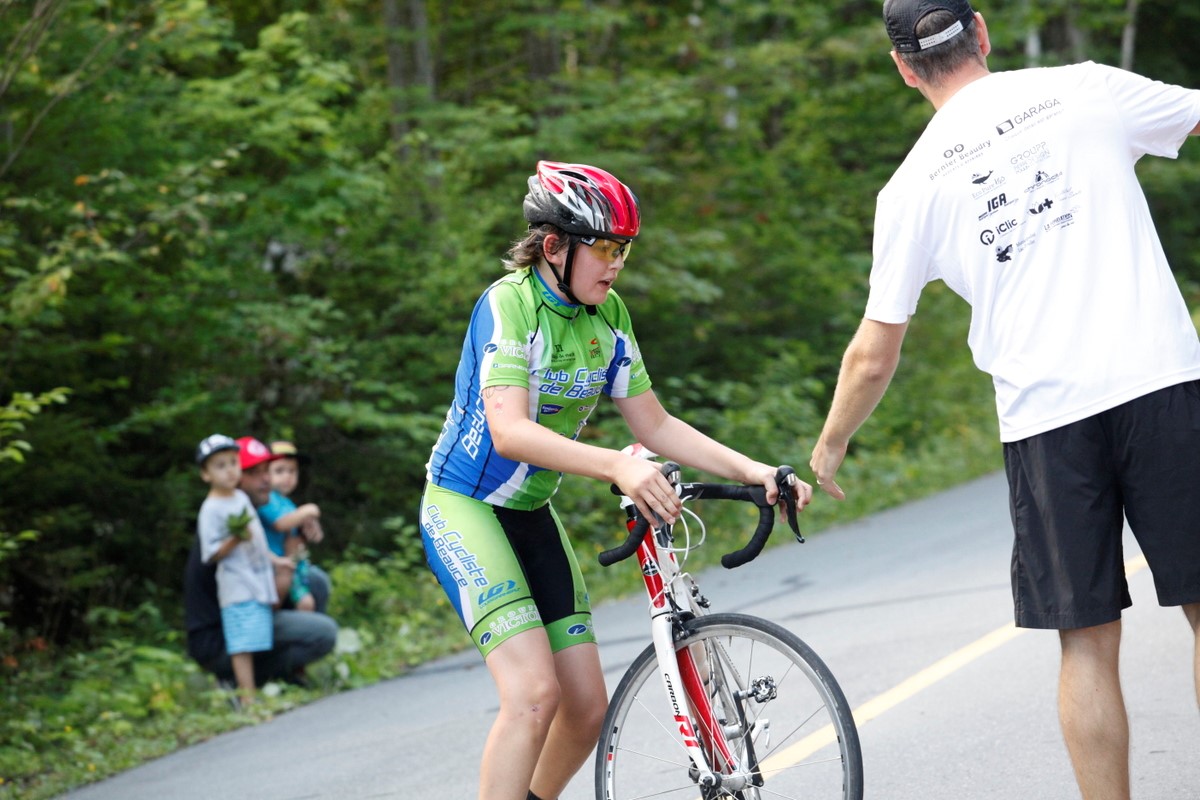 (299 photos) Plus de 150 braves pour le Premier Triathlon du Lac-Poulin
