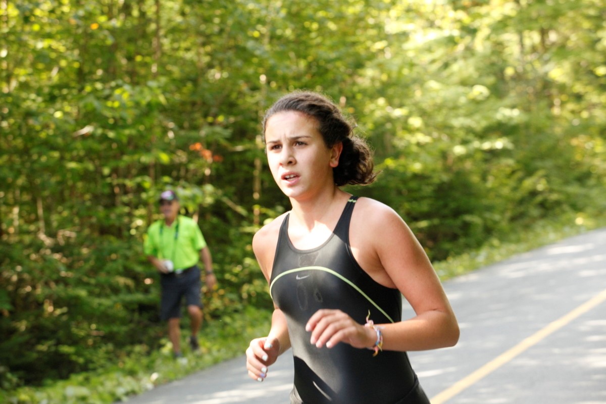 (299 photos) Plus de 150 braves pour le Premier Triathlon du Lac-Poulin