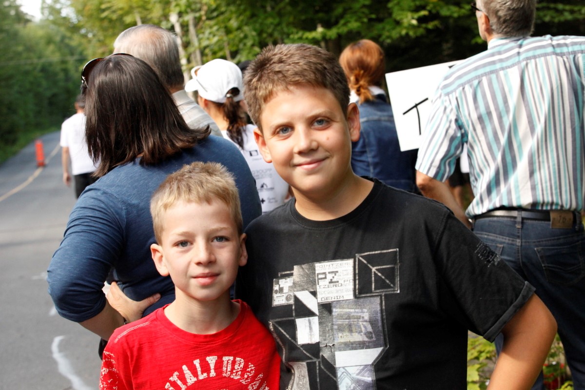 (299 photos) Plus de 150 braves pour le Premier Triathlon du Lac-Poulin