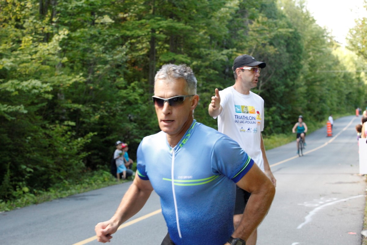 (299 photos) Plus de 150 braves pour le Premier Triathlon du Lac-Poulin