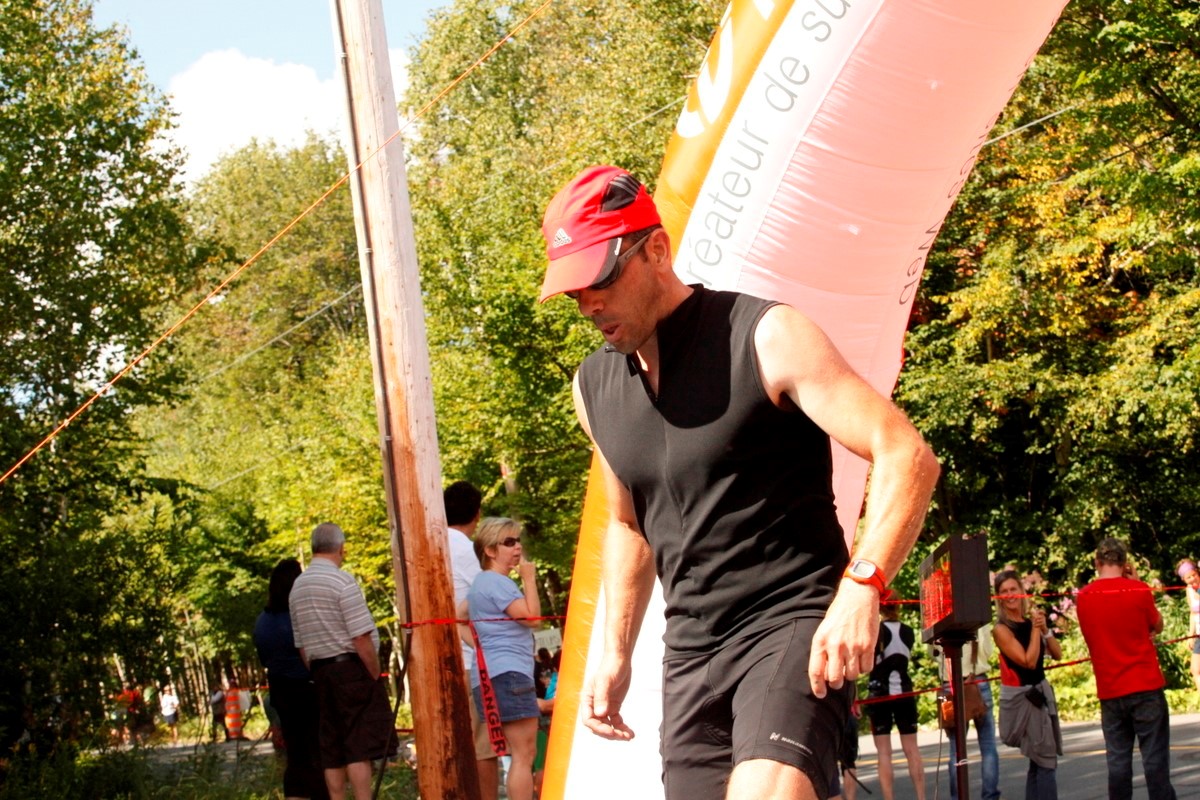 (299 photos) Plus de 150 braves pour le Premier Triathlon du Lac-Poulin
