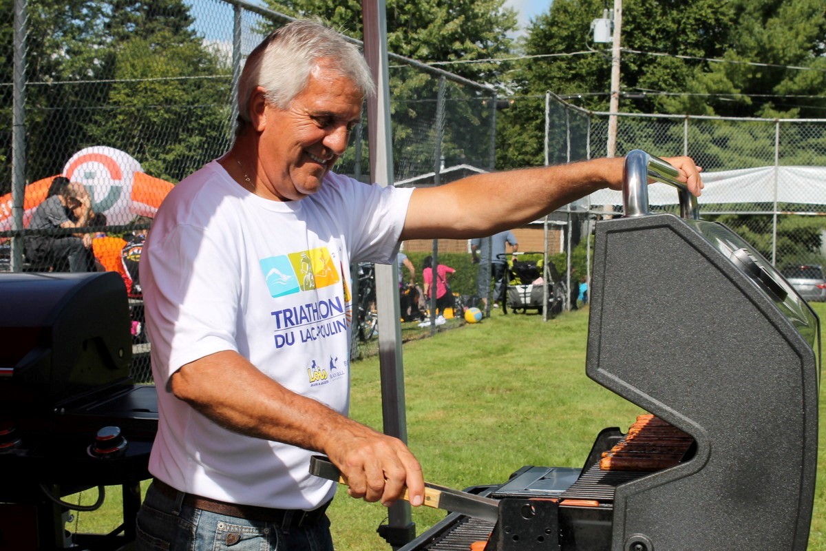 (299 photos) Plus de 150 braves pour le Premier Triathlon du Lac-Poulin