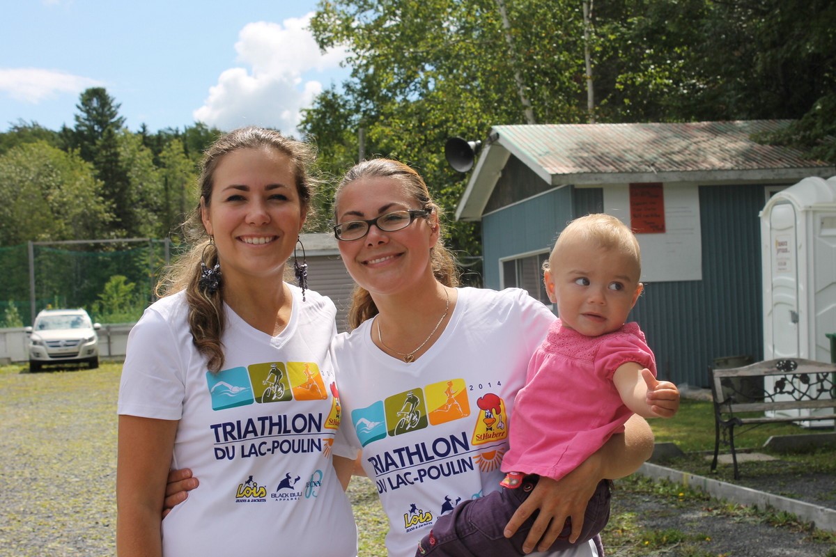 (299 photos) Plus de 150 braves pour le Premier Triathlon du Lac-Poulin