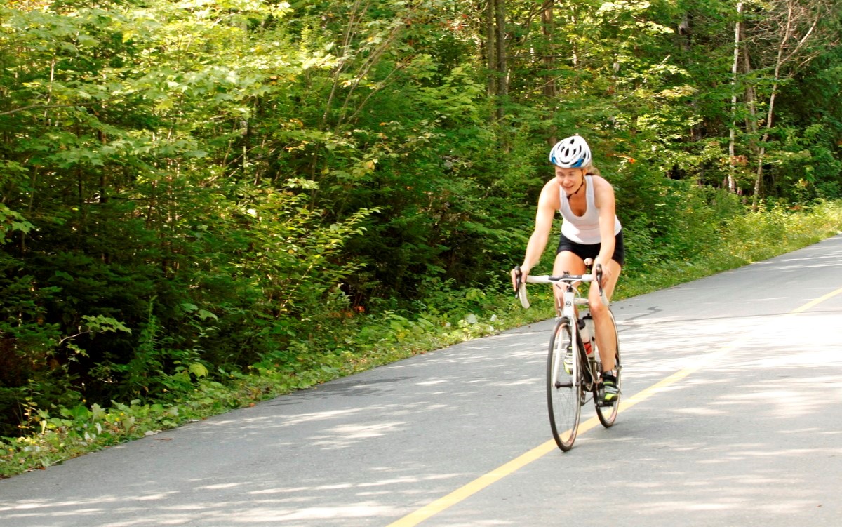 (299 photos) Plus de 150 braves pour le Premier Triathlon du Lac-Poulin