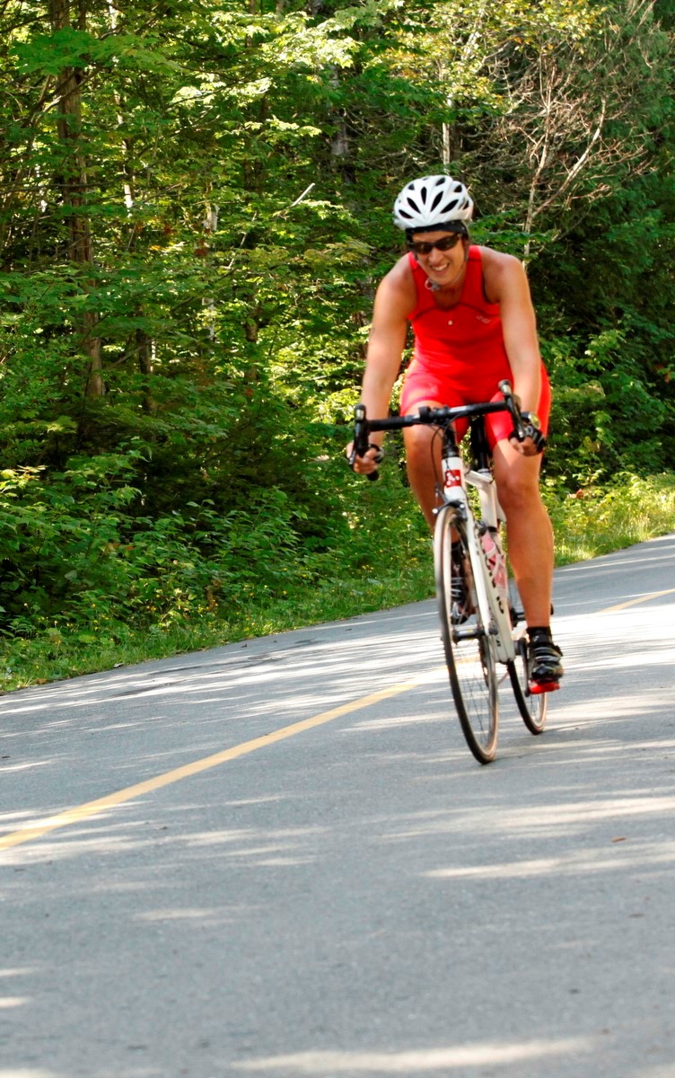 (299 photos) Plus de 150 braves pour le Premier Triathlon du Lac-Poulin