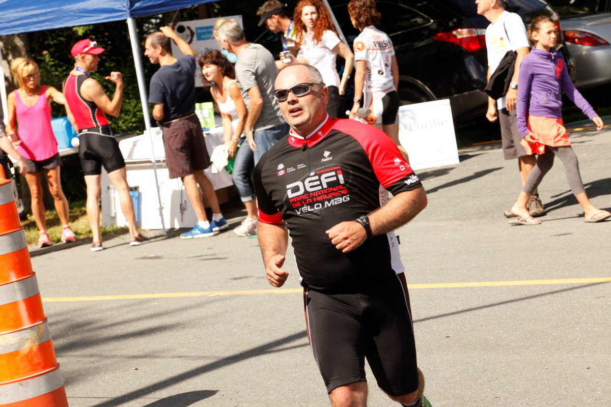 (299 photos) Plus de 150 braves pour le Premier Triathlon du Lac-Poulin