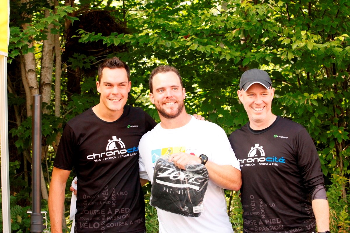 (299 photos) Plus de 150 braves pour le Premier Triathlon du Lac-Poulin