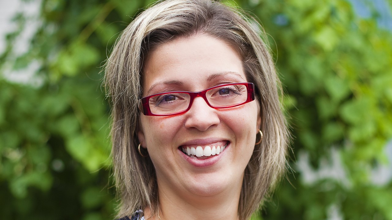 La présidente du CUCSSSB, Mélanie Lepage.