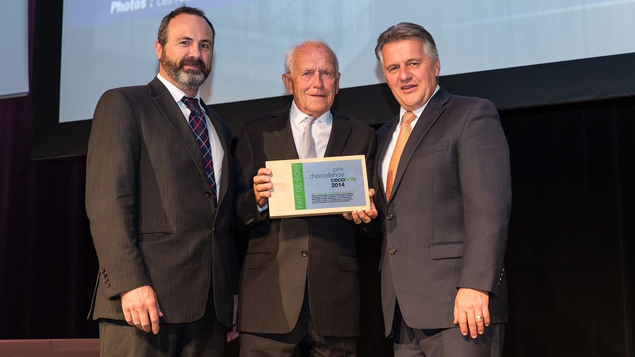 Le projet de la Halte Desjardins de Saint-Joseph honoré au gala Cecobois