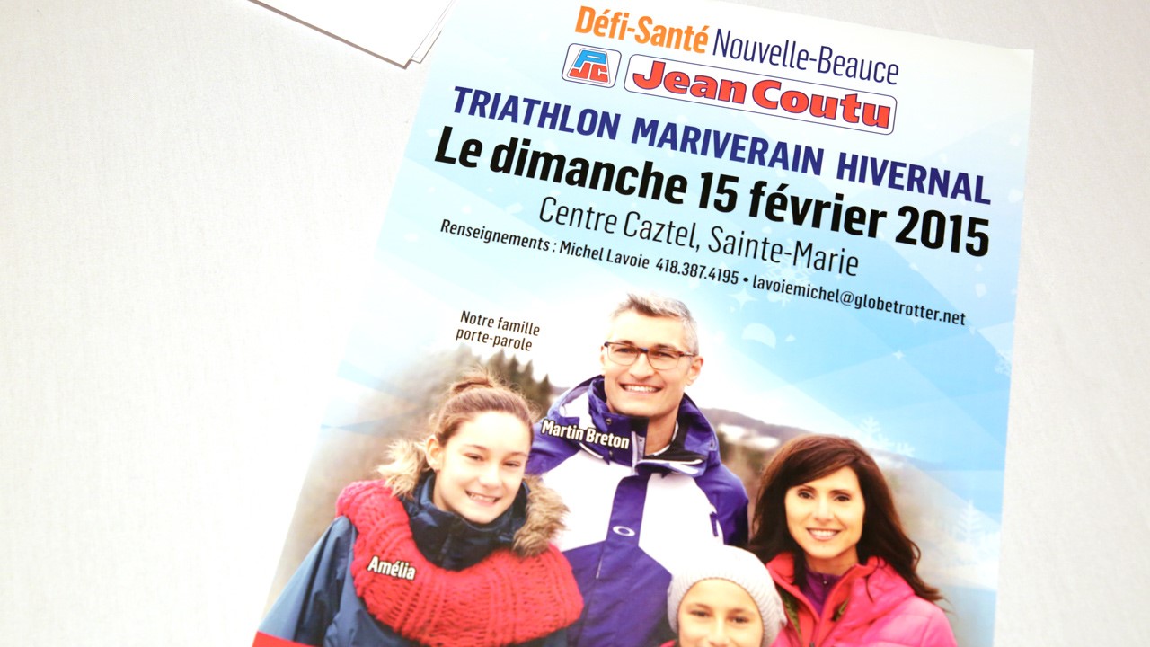 La population de Sainte-Marie pourra bouger lors du Triathlon mariverain.
