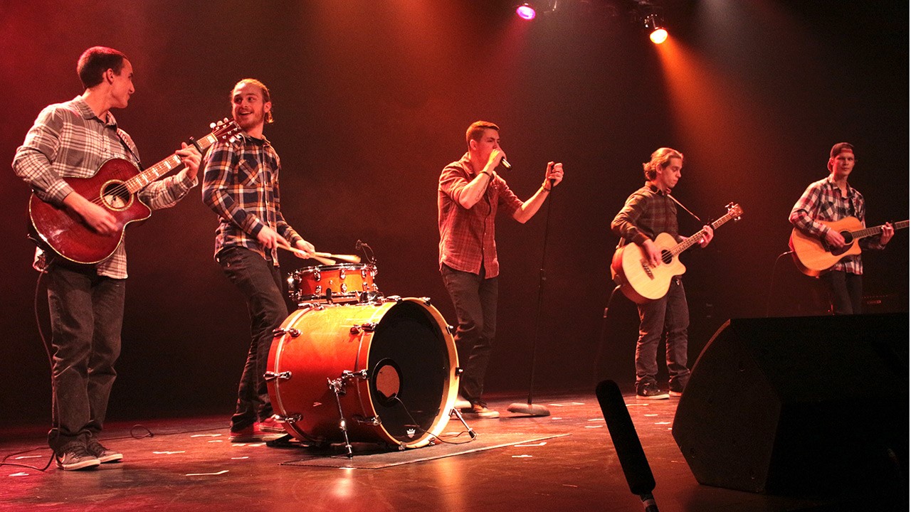 David Boily doublement gagnant à Cégep en spectacle