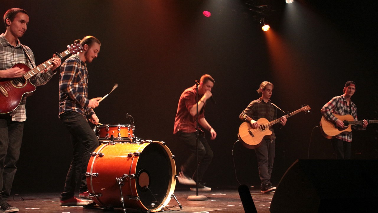 David Boily doublement gagnant à Cégep en spectacle