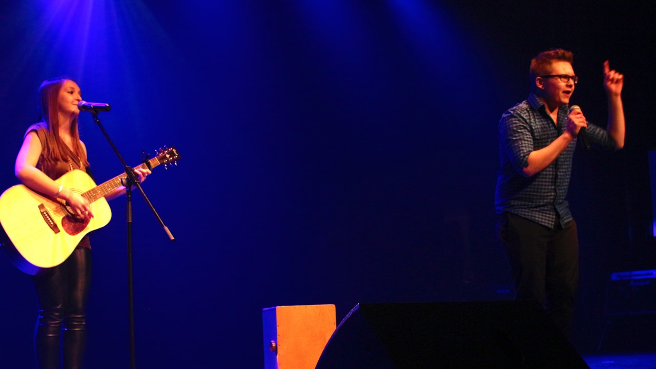 David Boily doublement gagnant à Cégep en spectacle