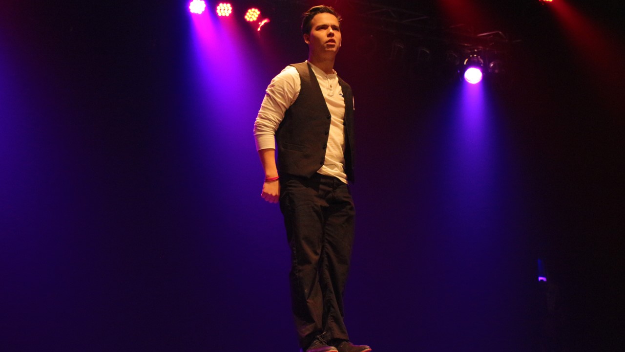 David Boily doublement gagnant à Cégep en spectacle