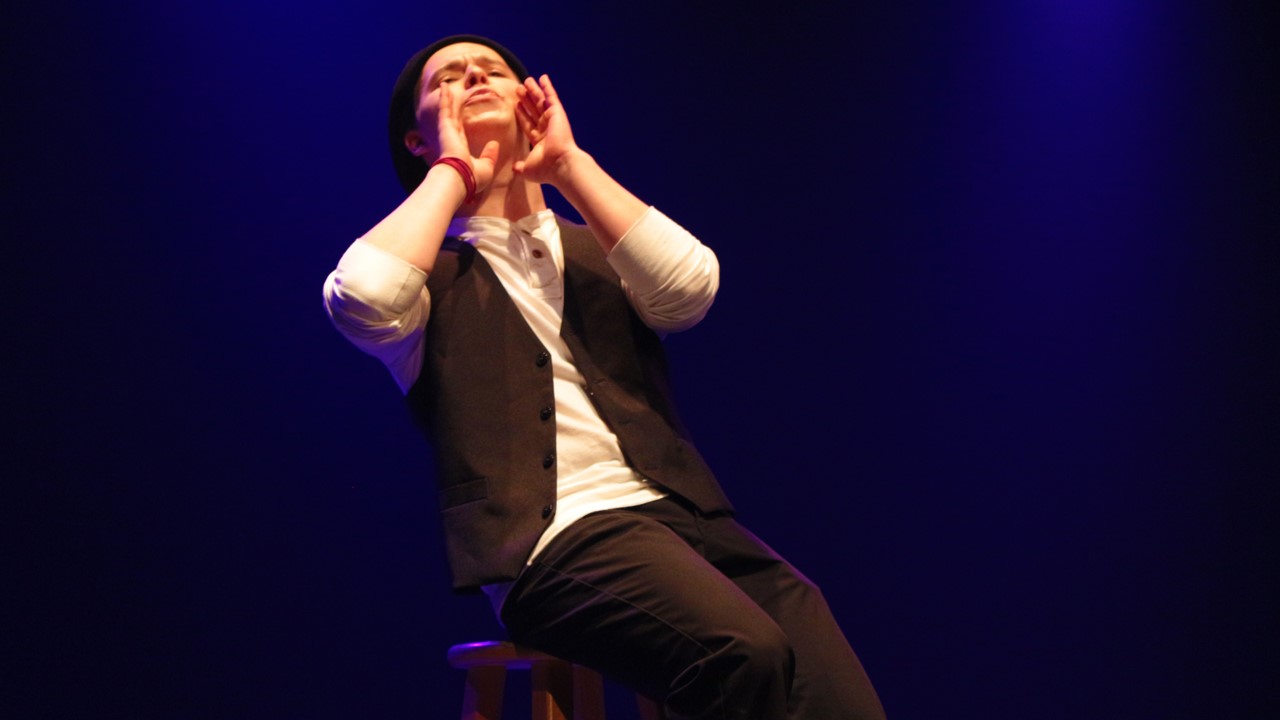 David Boily doublement gagnant à Cégep en spectacle