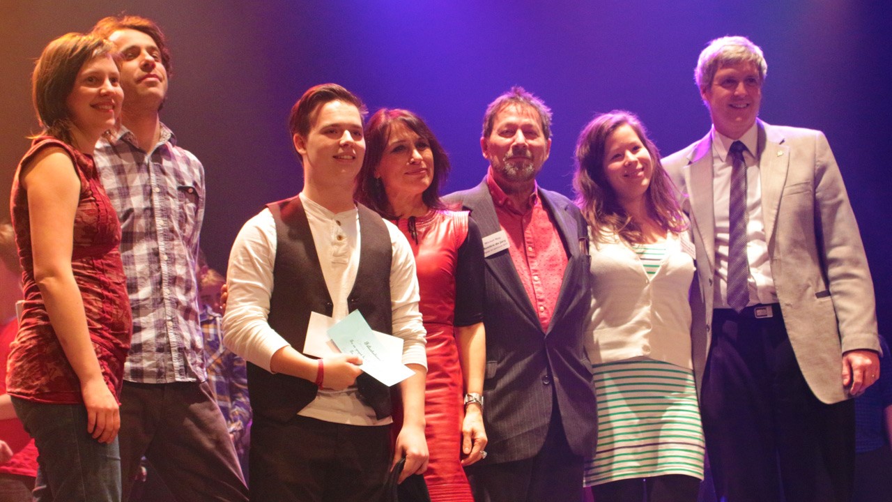 David Boily doublement gagnant lors de la finale de Cégep en spectacle