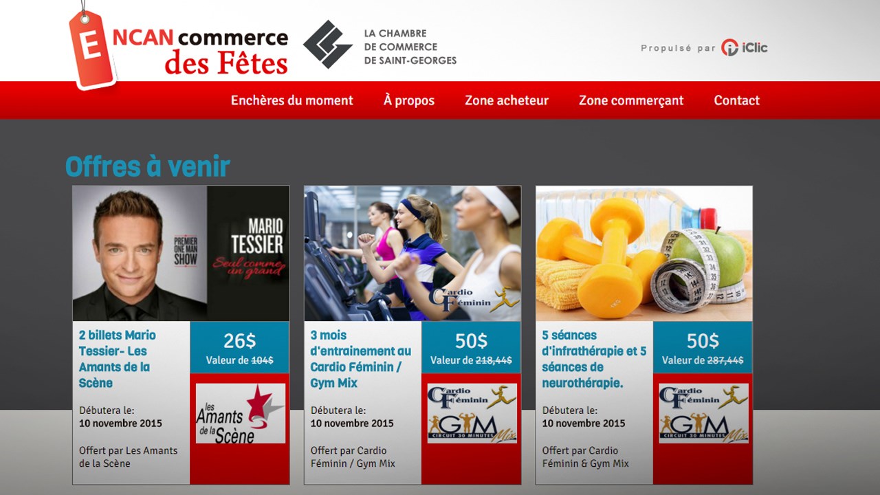 Un « Encan commerce des Fêtes » pour encourager l’économie locale