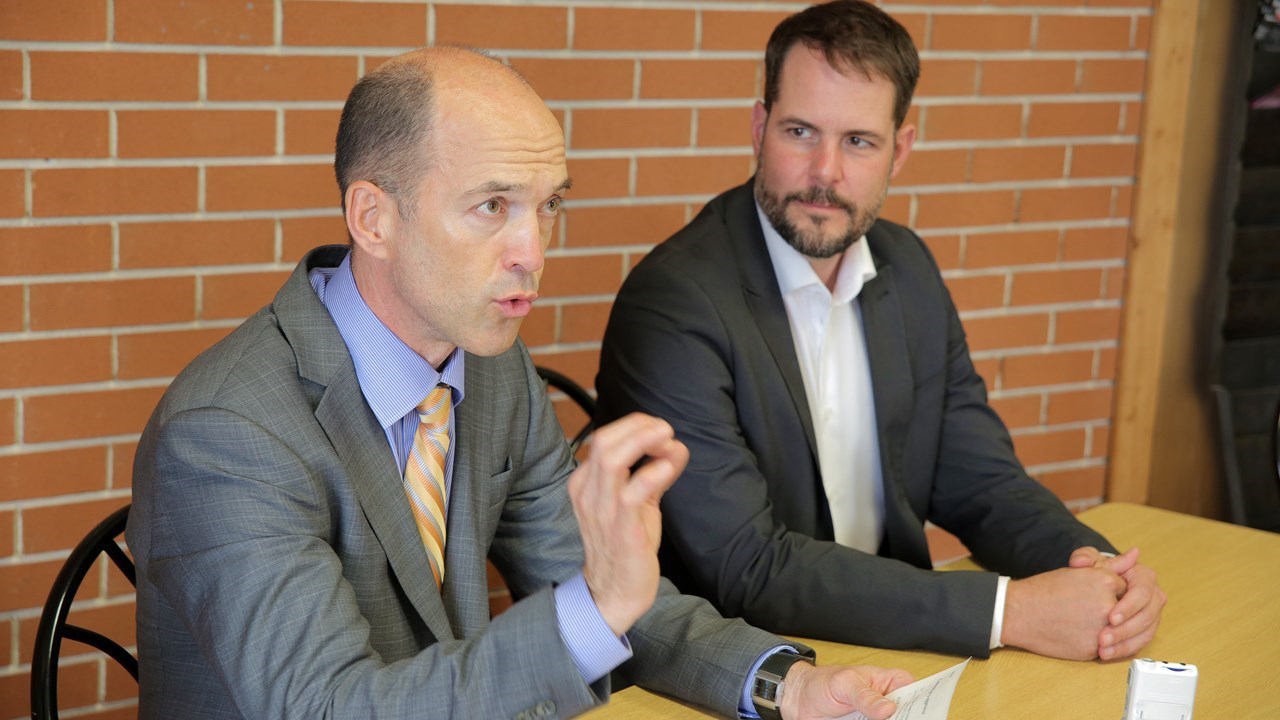 Daniel Royer surpris de l'ampleur de la vague libérale
