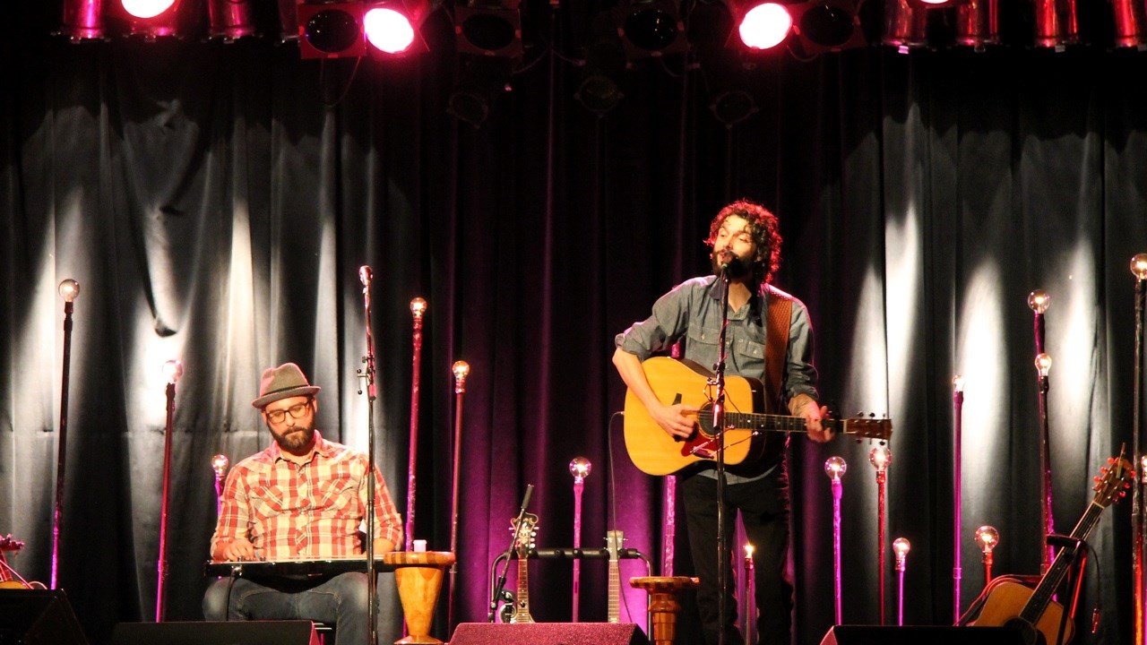 Alexandre Poulin était en spectacle au Théâtre de l'Église ce vendredi 13 novembre. 