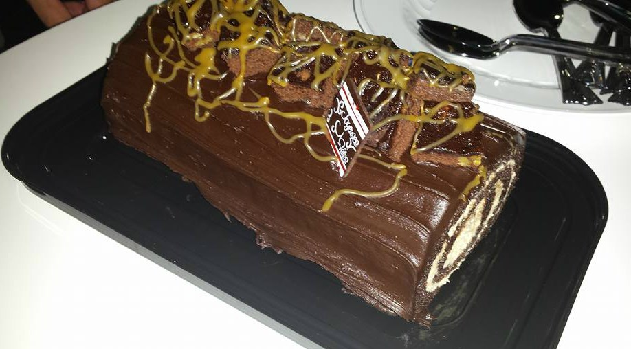La bûche de Noël de Marto Napoli sera en vente en Beauce
