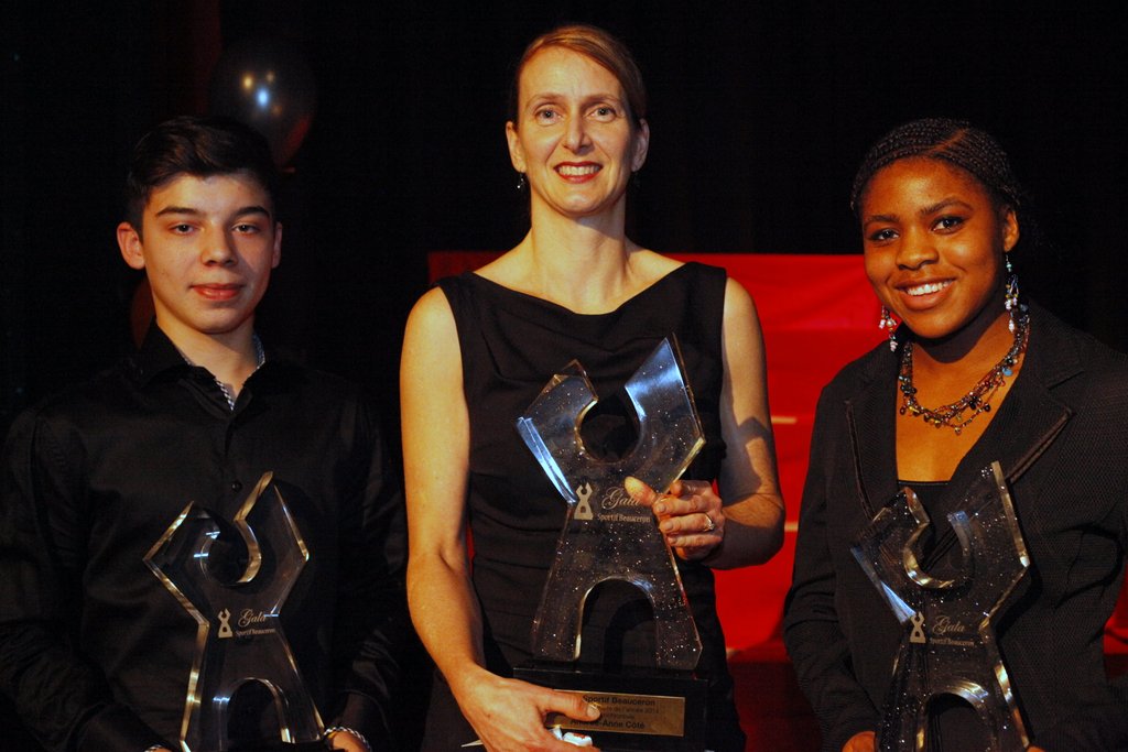 Andréa-Anne Coté athlète de l'année Gala Mérite Sportif beauceron 2014