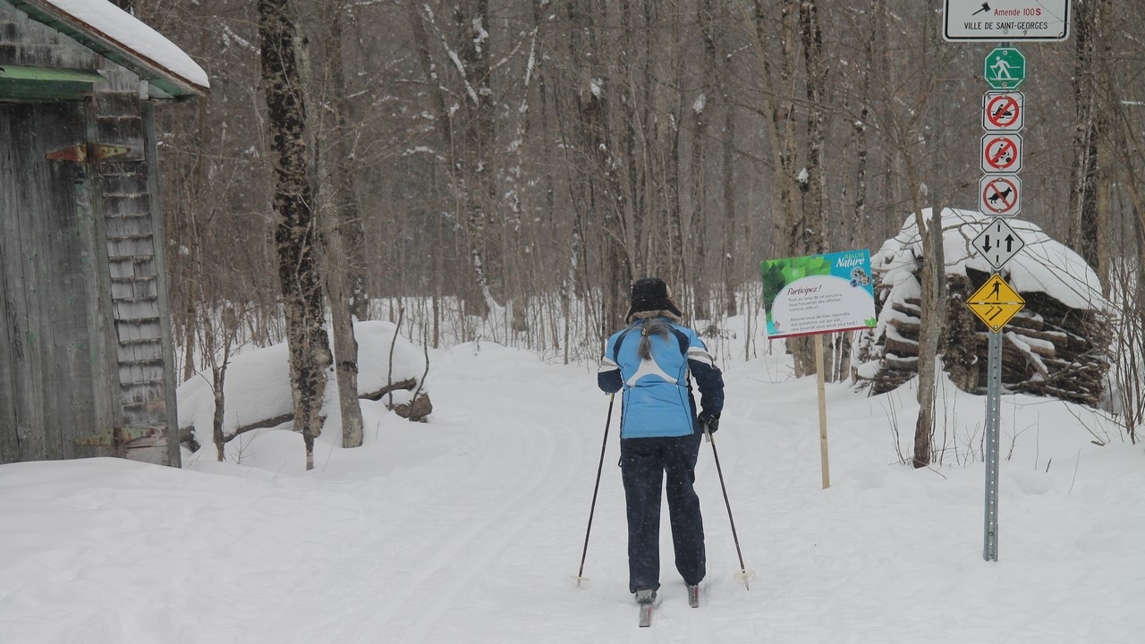 Un après-midi de ski de fond avec animation avait été organisé par la Ville de Saint-Georges ce dimanche 8 février.