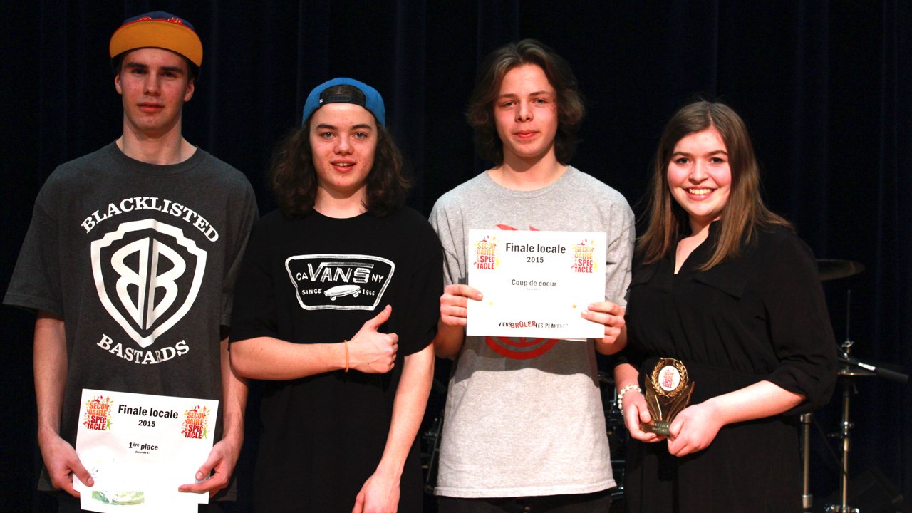 L’École secondaire Veilleux connaît les gagnants de la finale locale de Secondaire en spectacle 