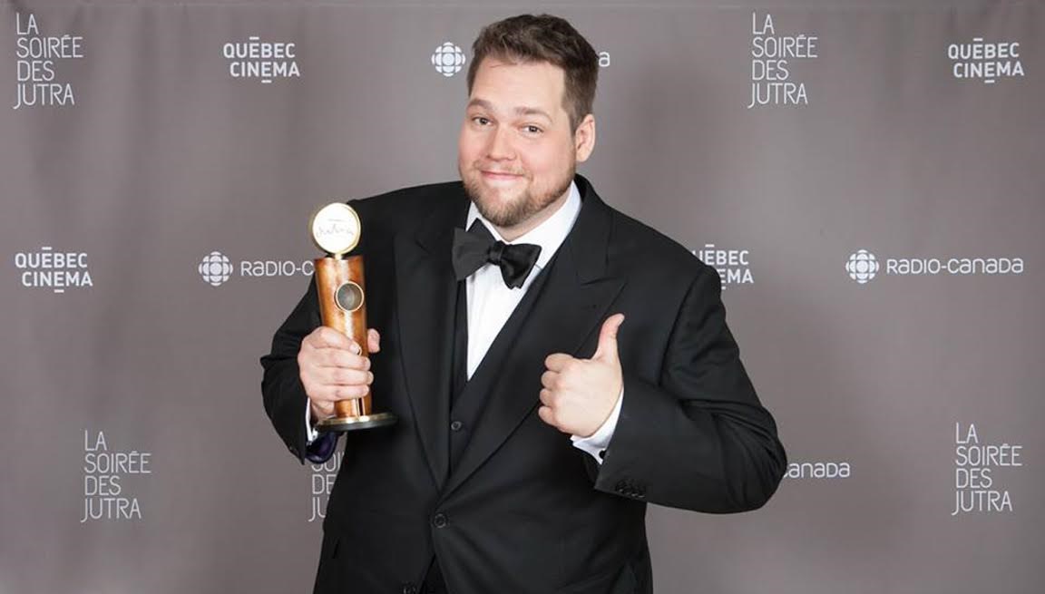 Guillaume Cyr a remporté un prix Jutra pour sa performance dans le film Louis Cyr