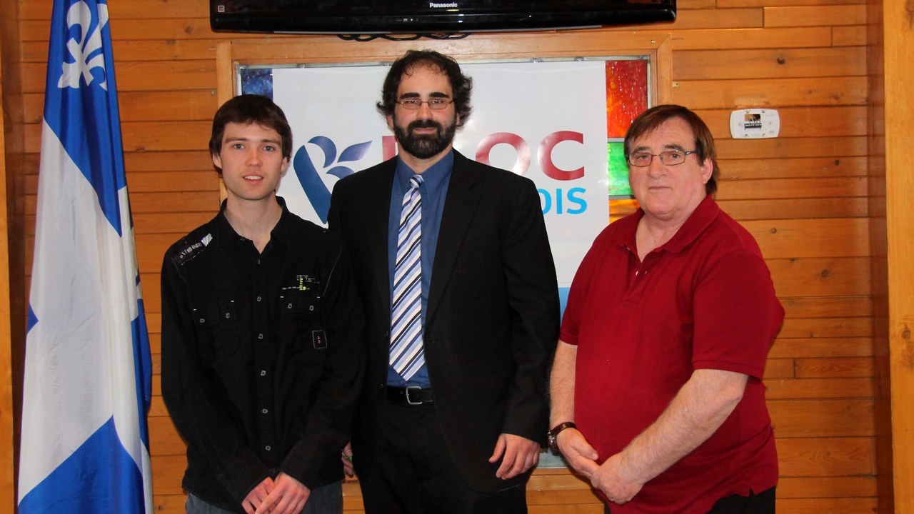 Le Bloc Québécois dévoile son candidat en Beauce