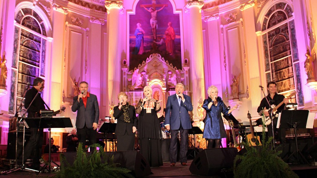 Les artistes ont offert deux prestations dans le cadre du spectacle « Les années bonheur » à l’église de Saint-Frédéric