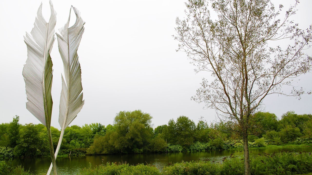 "Persistance intemporelle" de Yann Normand (Sainte-Brigitte-de-Laval, Québec), participant au Symposium 2014.