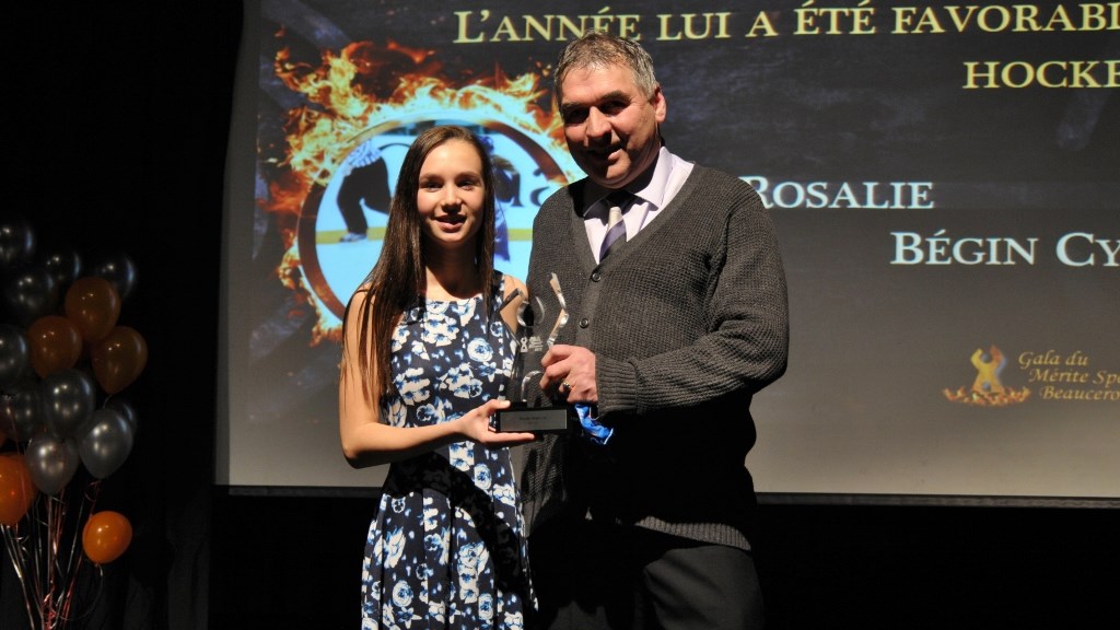 Josée Doyon élue "Athlète de l'année" au Gala du Mérite Sportif Beauceron
