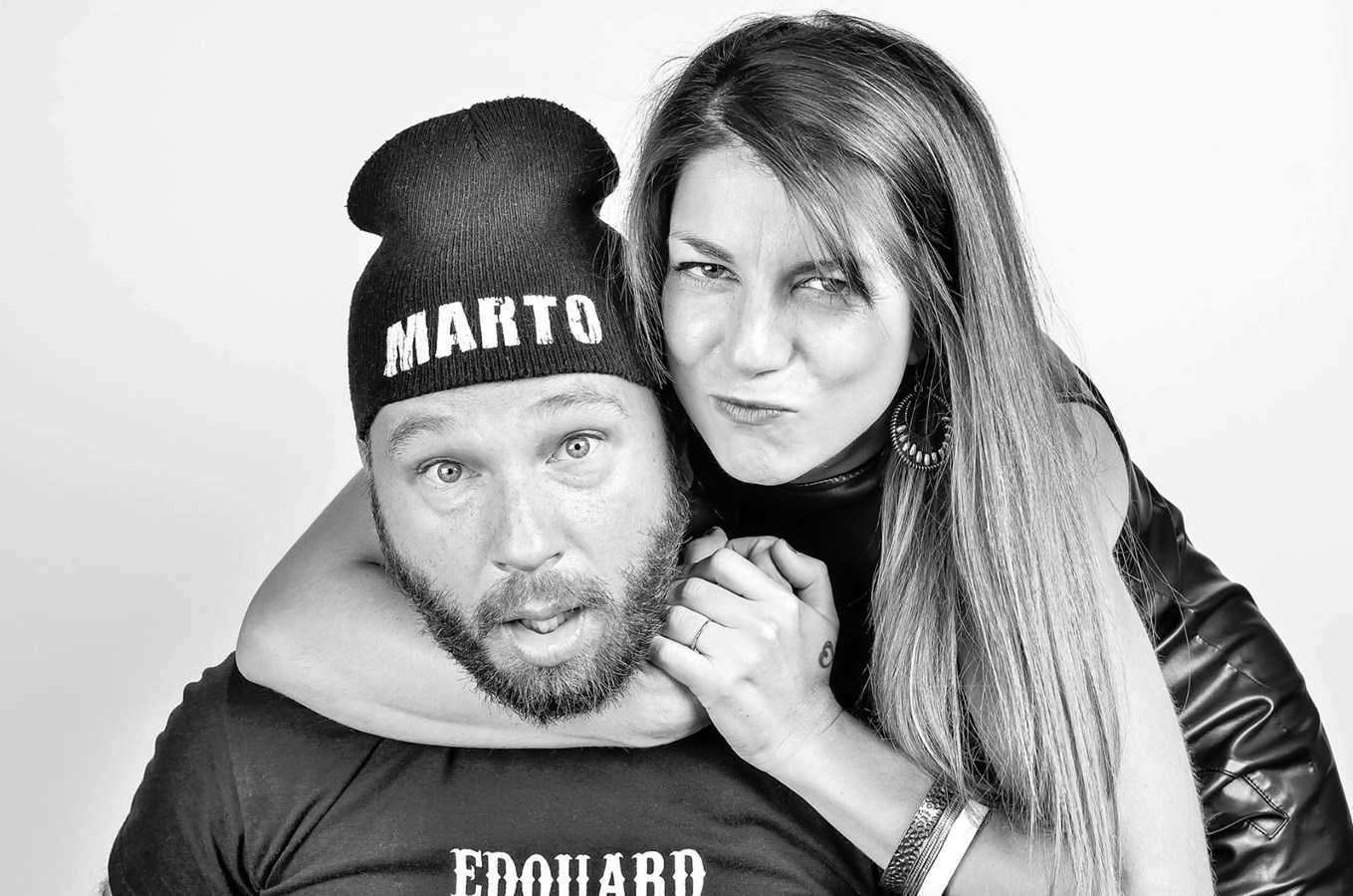 Marto Napoli et Patricia Vincent font un pied de nez au cancer