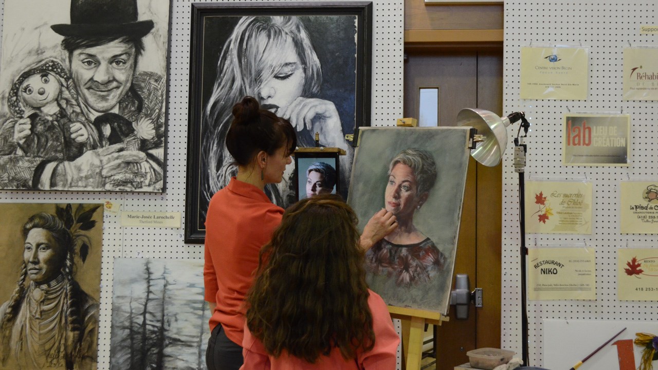 Symposium de peinture de Vallée-Jonction : une 15e édition couronnée de succès pour Marguerite Lacasse