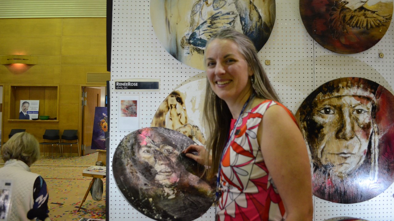 Symposium de peinture de Vallée-Jonction : une 15e édition couronnée de succès pour Marguerite Lacasse