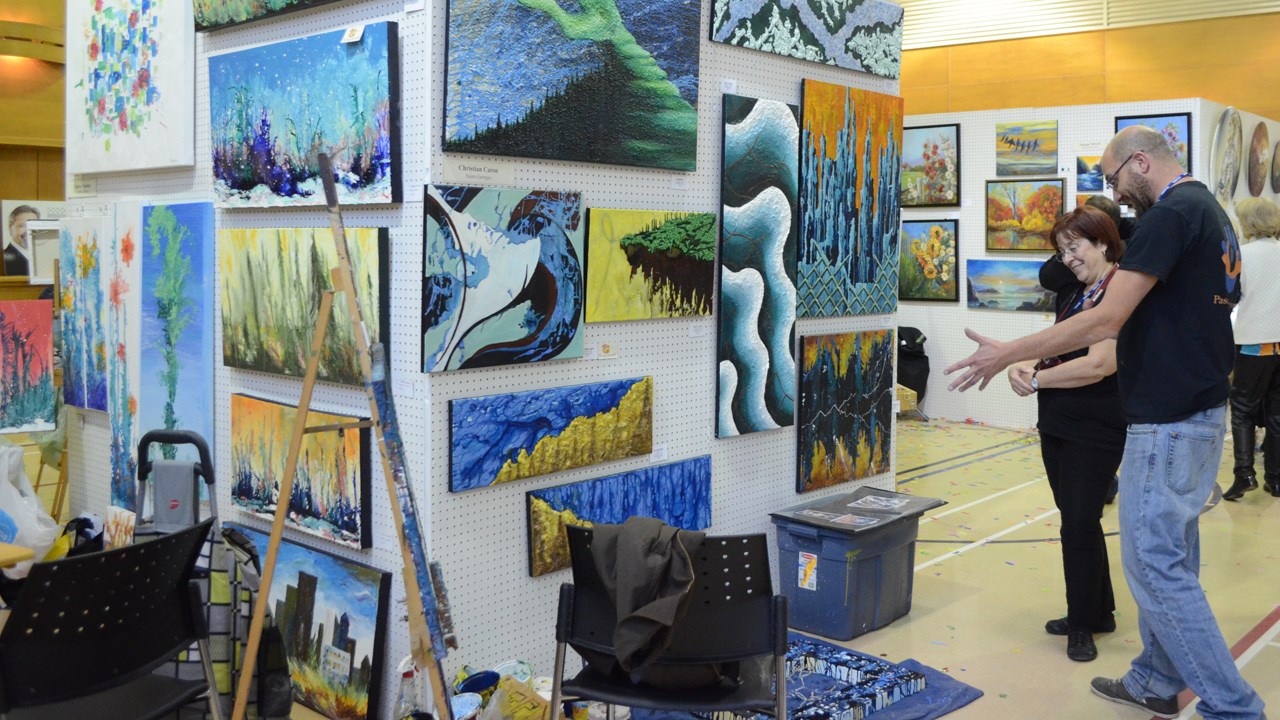 Symposium de peinture de Vallée-Jonction : une 15e édition couronnée de succès pour Marguerite Lacasse
